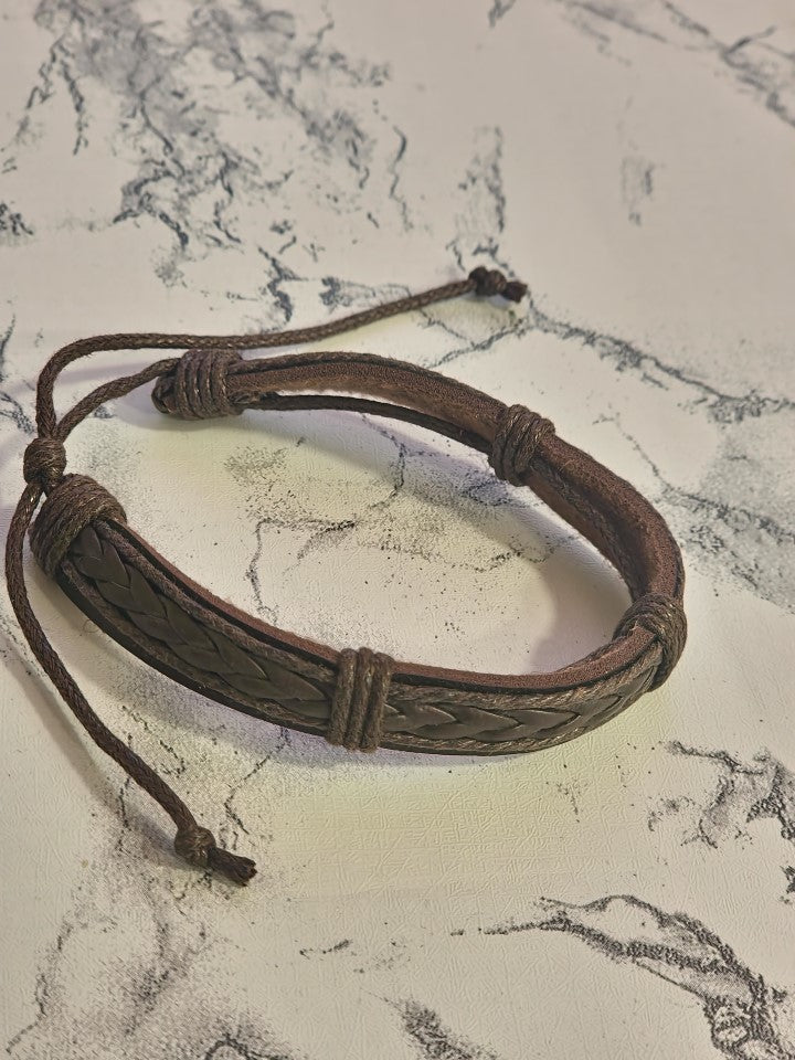 Herrarmband Flätad Gran