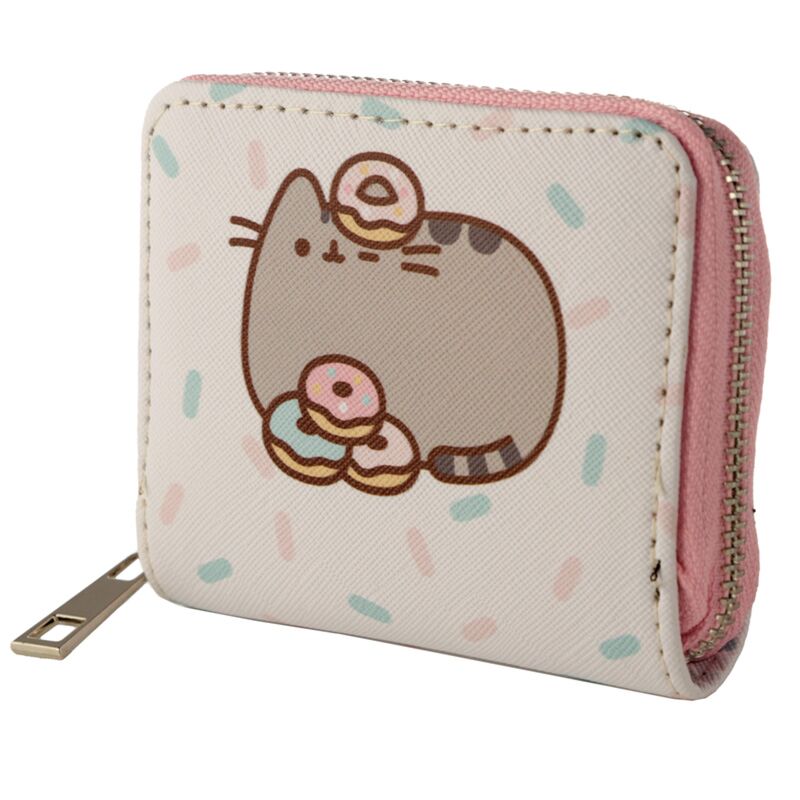 Pusheen Foodie Katt Liten Plånbok med Dragkedja