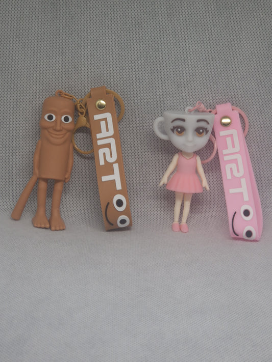 Italian Brainrot Nyckelringar