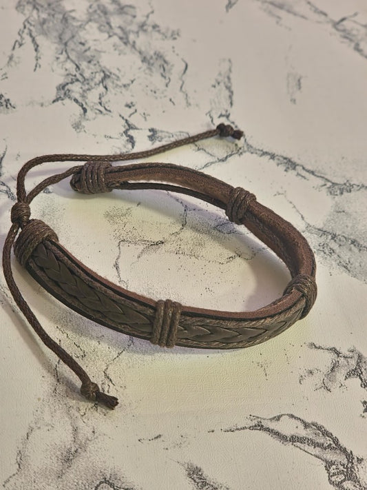 Herrarmband Flätad Gran