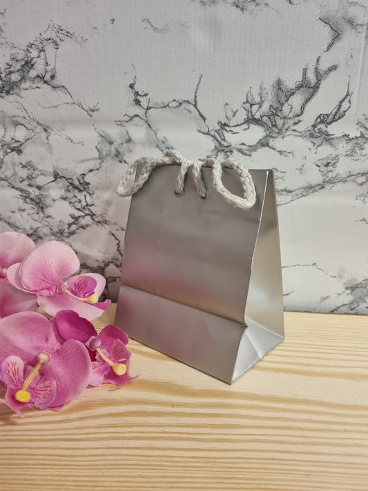 Presentpåse Silver