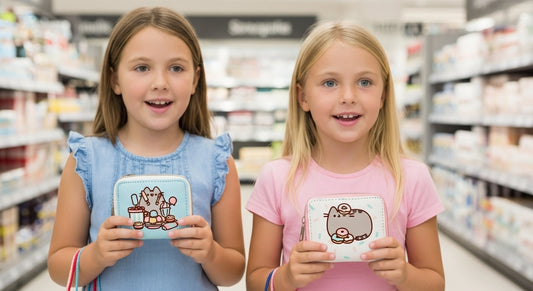 Pusheen Foodie Katt Liten Plånbok med Dragkedja