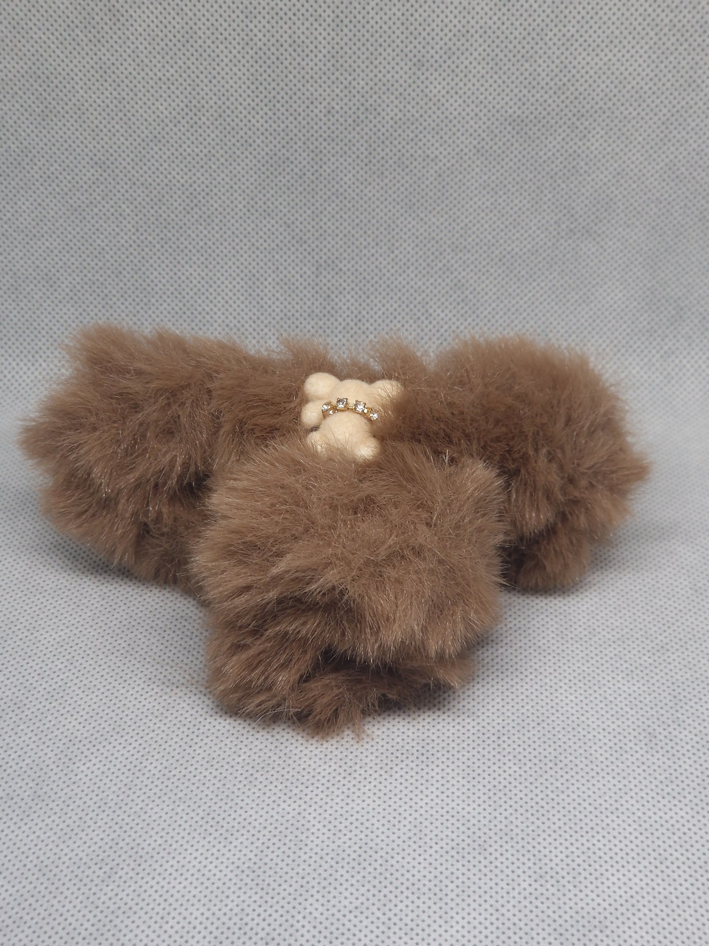 Hårklämma Soft Teddy