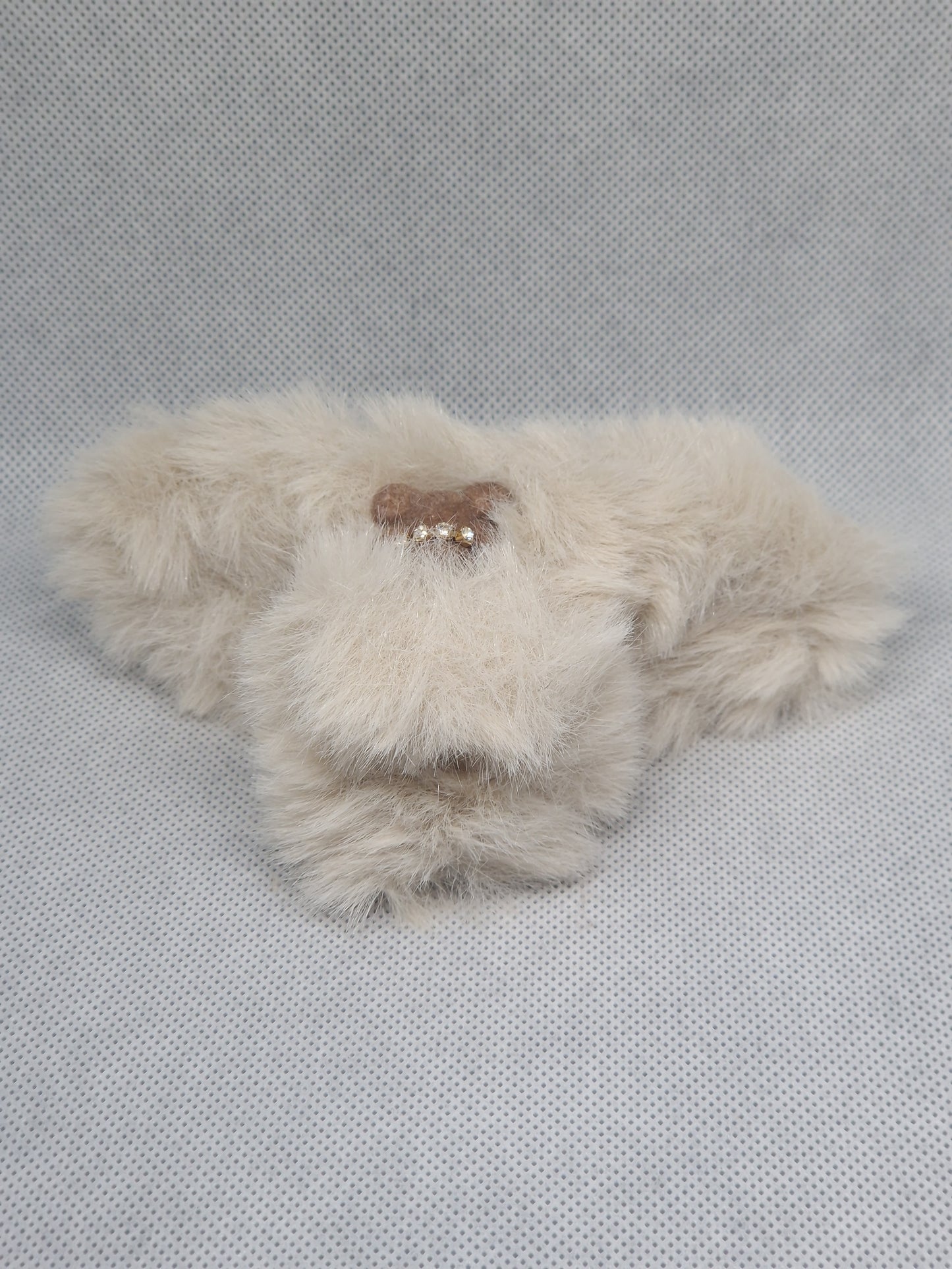 Hårklämma Soft Teddy