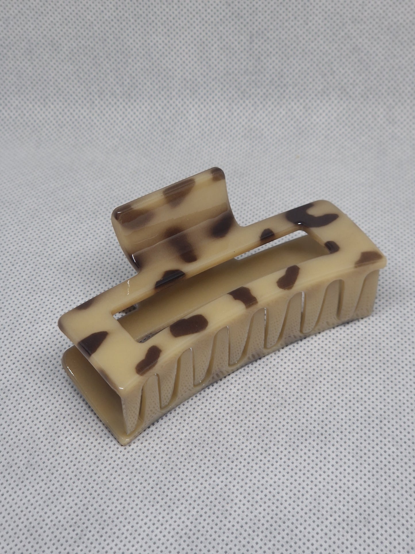 Hårklämma leopard L