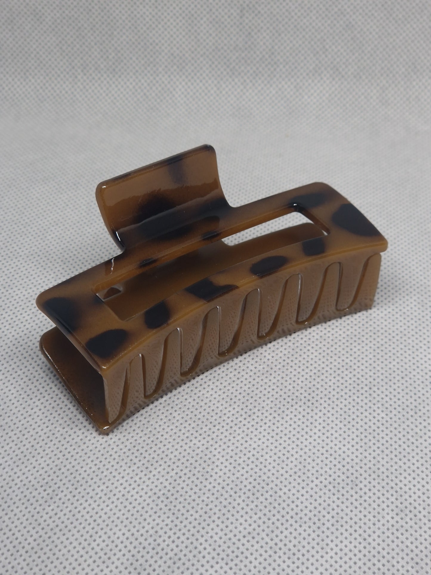 Hårklämma leopard L